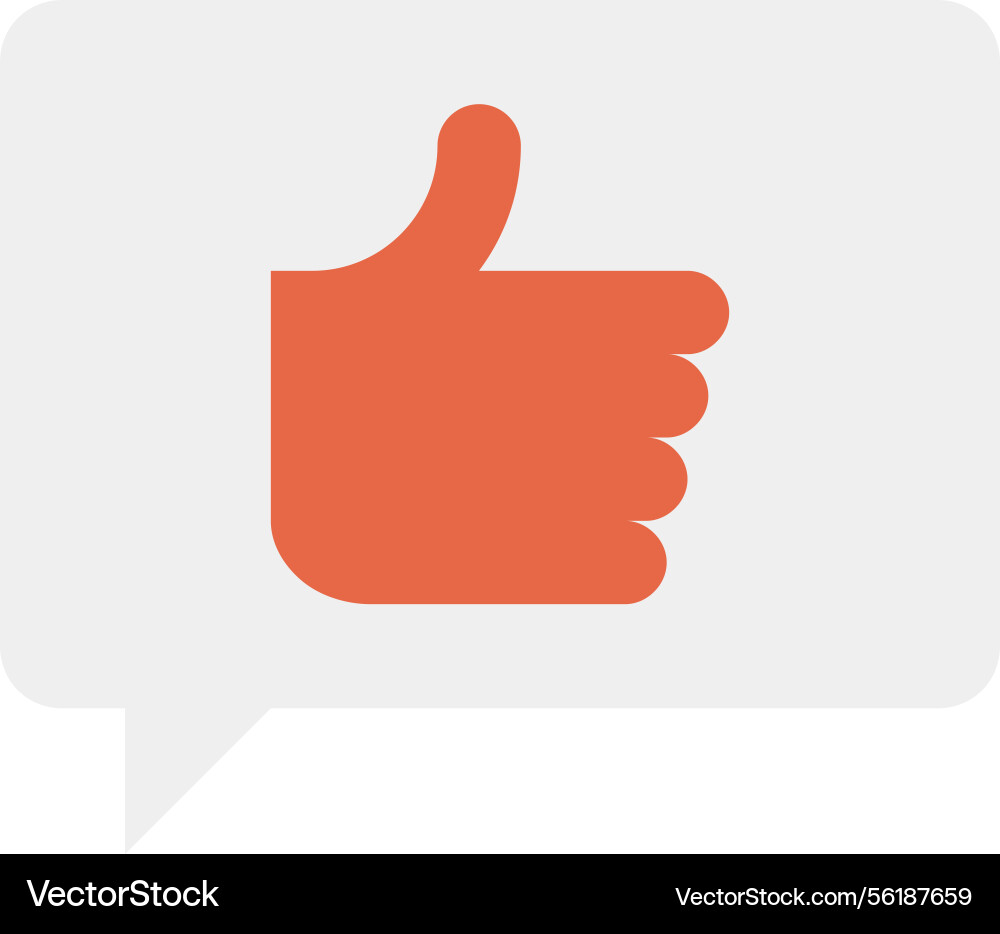 Message bubble flat web icon concept Message bubble flat web icon concept vector image