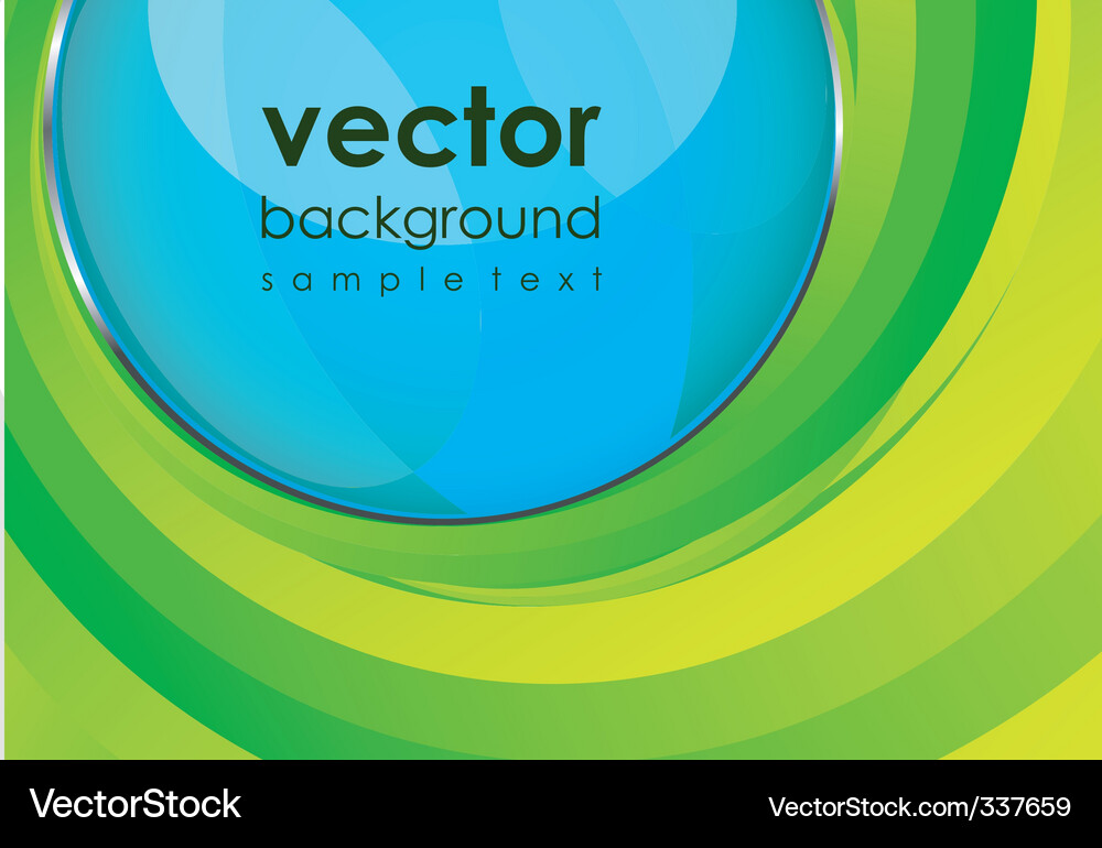 Nature Abstract Background Vector Image