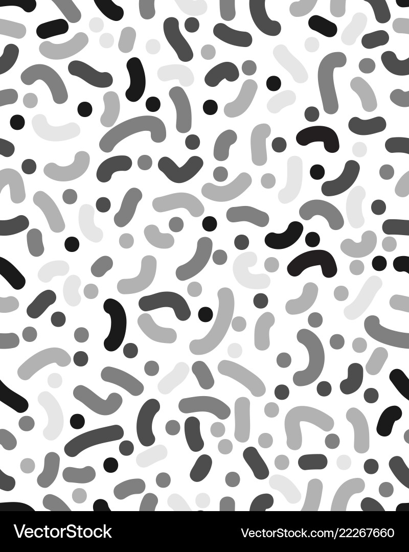 Seamless pattern with confetti Vector Image