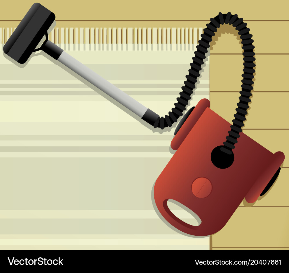 Vacuum cleaner Royalty Free Vector Image - VectorStock