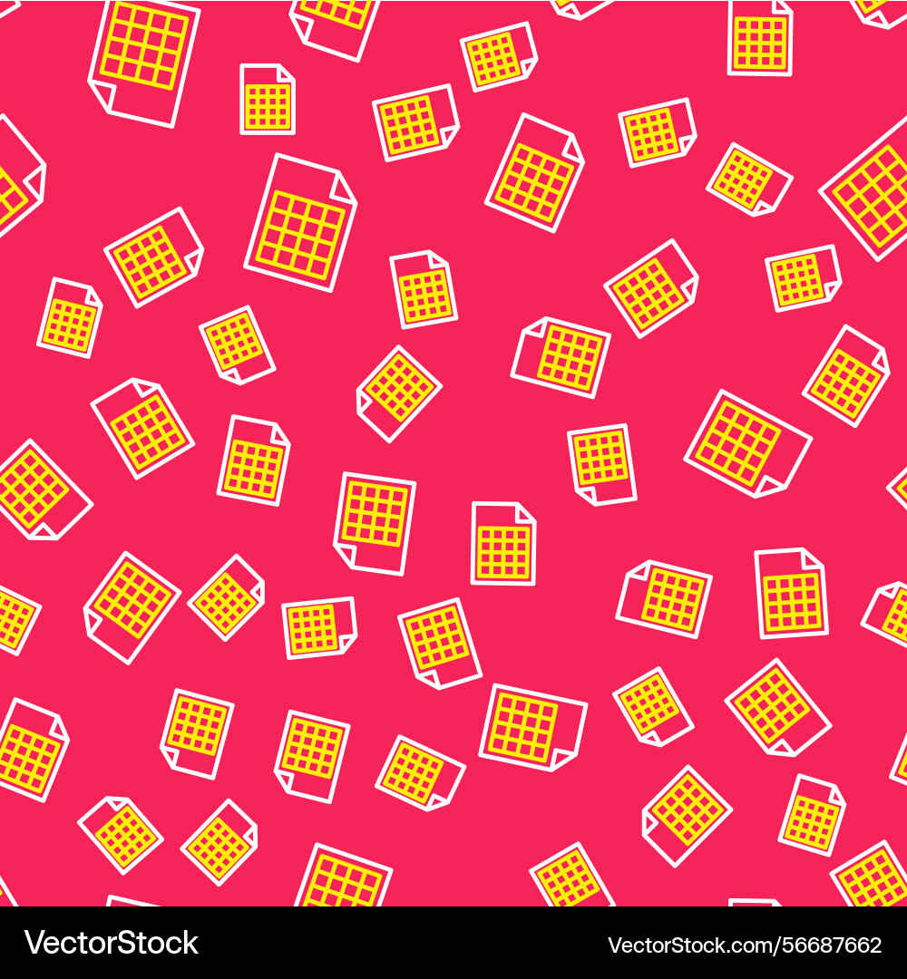 Line file document icon isolated seamless pattern Line file document icon isolated seamless pattern Vector Image