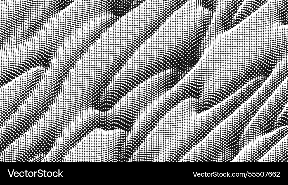 Point wave noise texture abstract dot background Vector Image