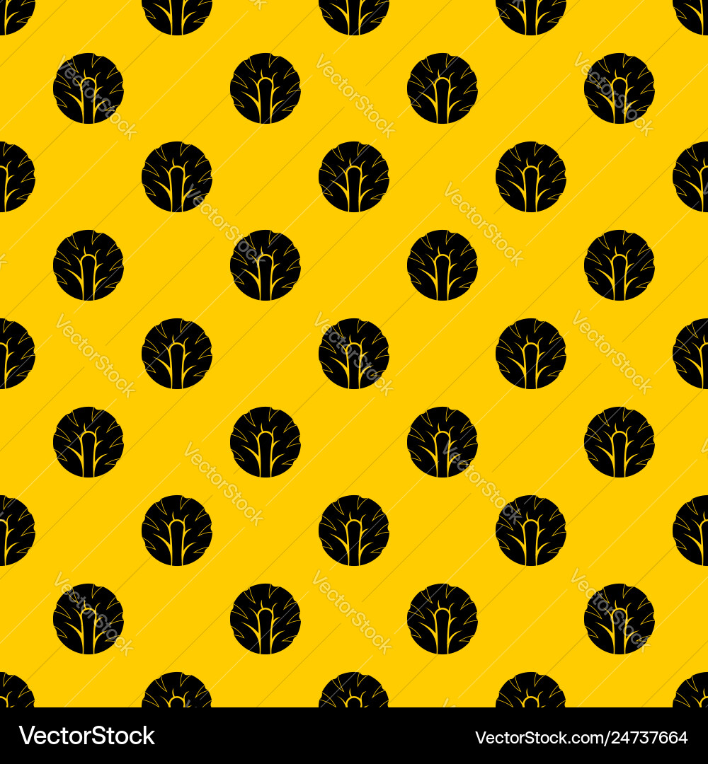 Fresh slice broccoli pattern Fresh slice broccoli pattern vector image