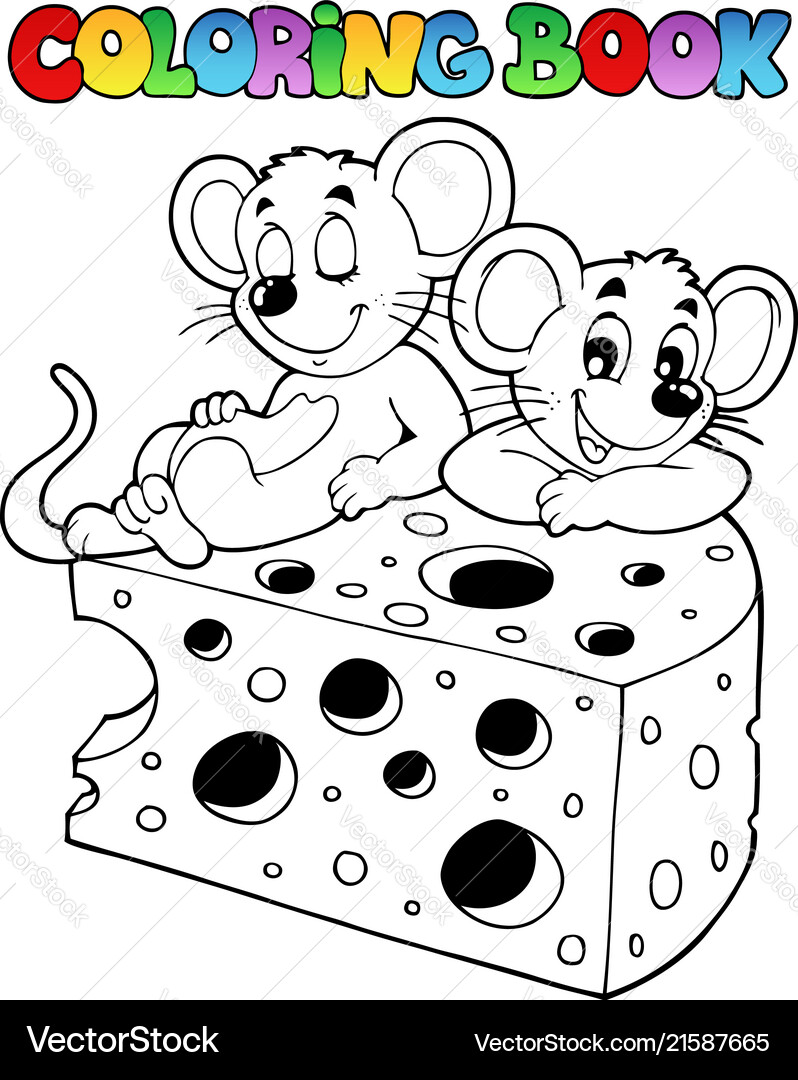 Mouse coloring Vector Images \u0026 Graphics for Commercial Use | VectorStock, image size:798x1080