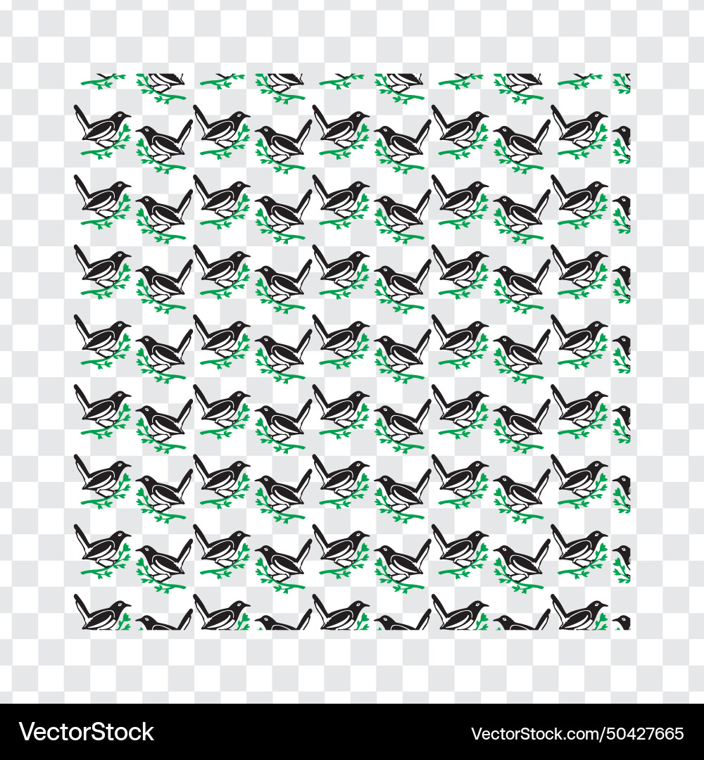 Set of four patterns print vector image