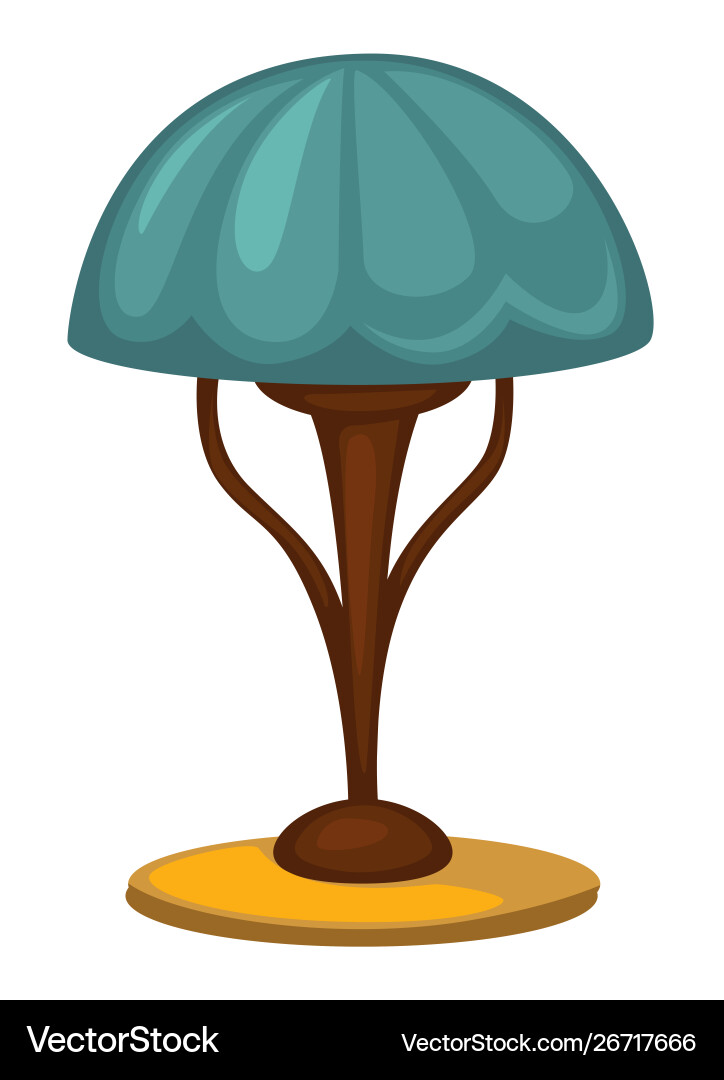 Lamp or house light isolated interior design Lamp or house light isolated interior design vector image
