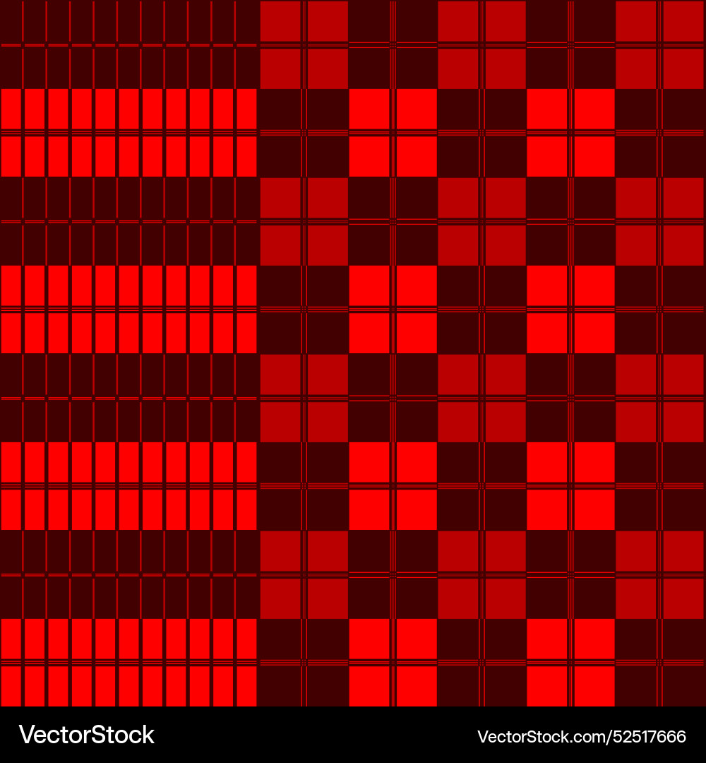 Sarung seamless pattern a02 red color scheme Vector Image