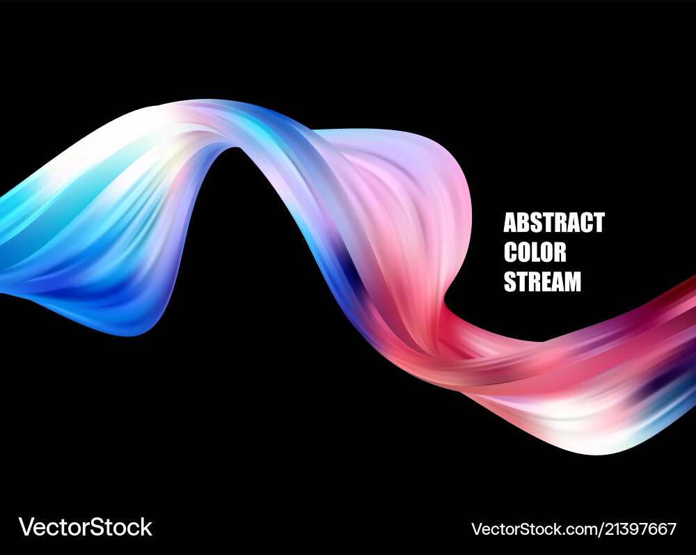 Abstract colorful background color flow Abstract colorful background color flow vector image
