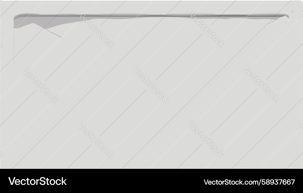 Simple blank rectangular frame with soft edges Vector Image