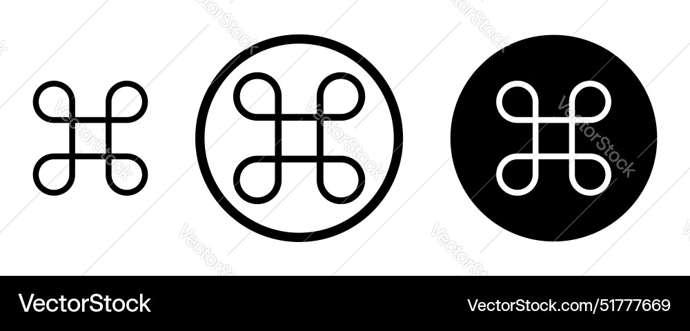 Command line icon set Command line icon set vector image