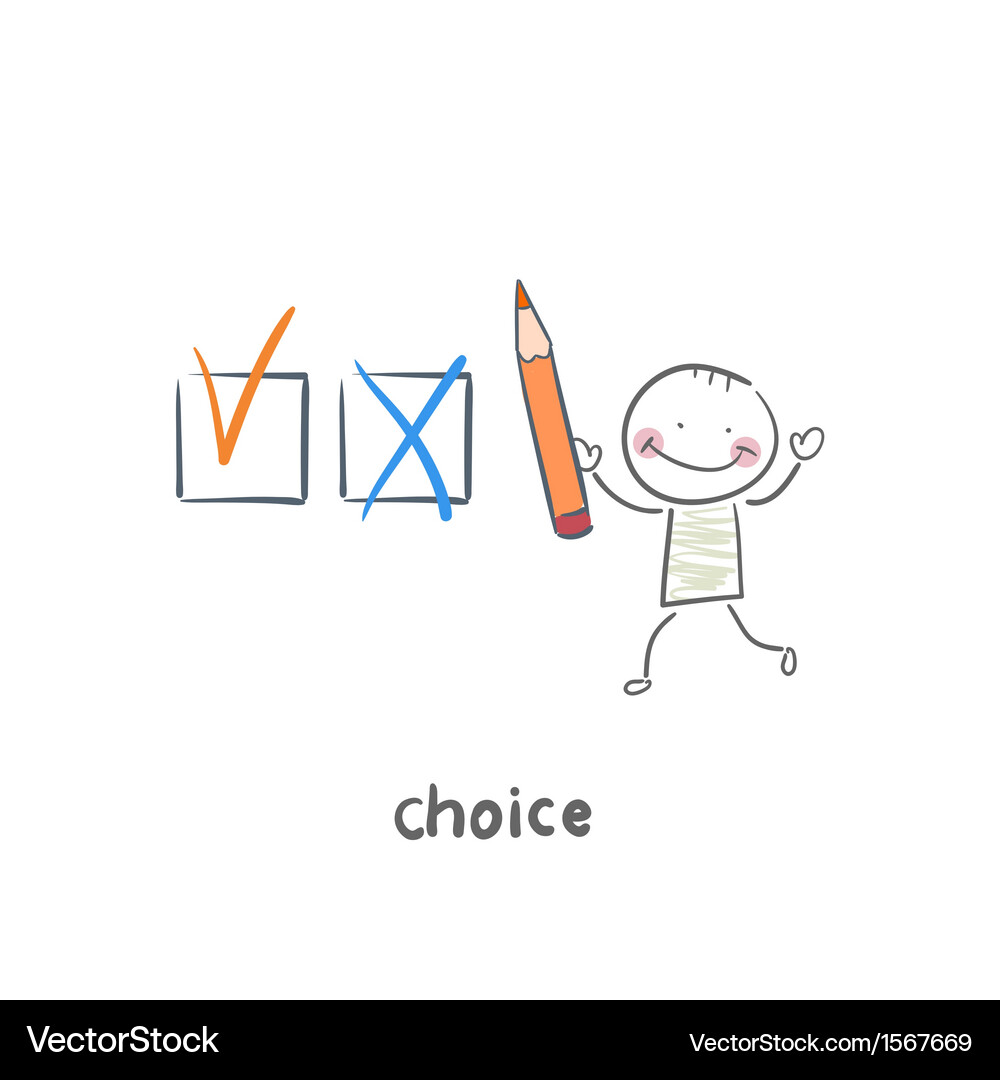 Decision Making Vector Image