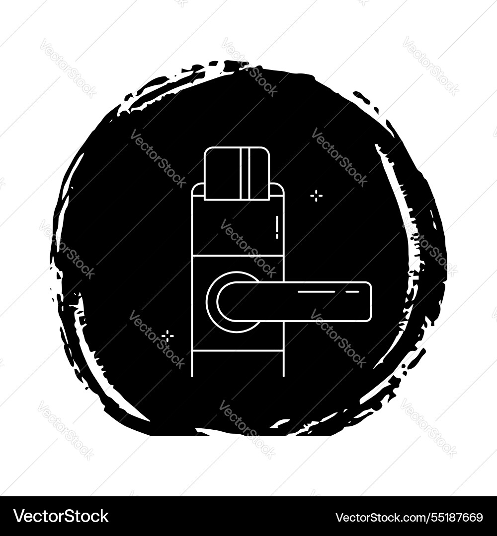 Secure card lock icon design Vector Image
