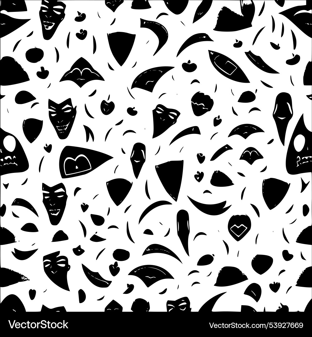 Vampire abstract pattern seamless Vampire abstract pattern seamless vector image