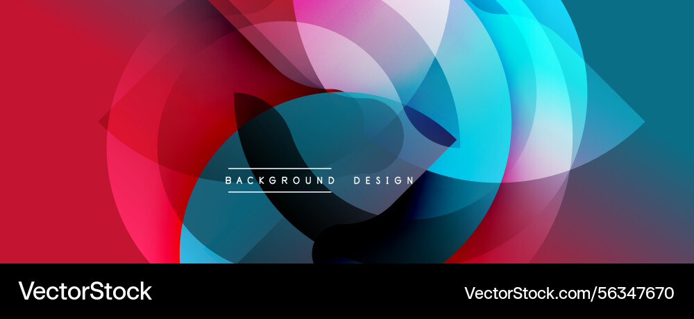 Abstract colorful layers create dynamic Abstract colorful layers create dynamic vector image