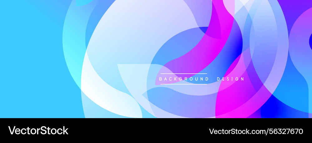 Abstract design features overlapping circles Abstract design features overlapping circles Vector Image