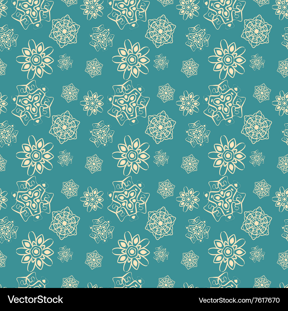 Abstract seamless pattern boho style Vector Image