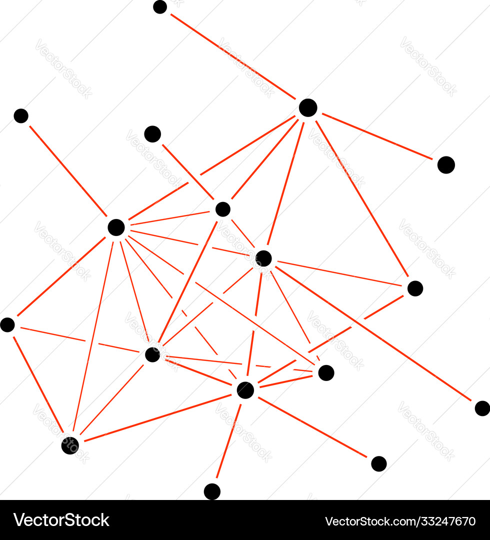 Connection net icon Connection net icon vector image
