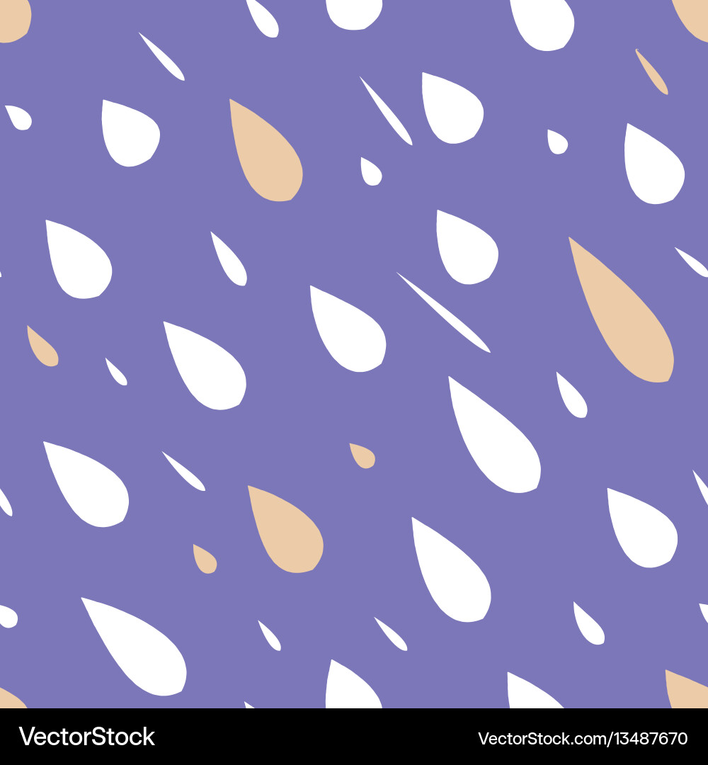 Raindrop Pattern vector image