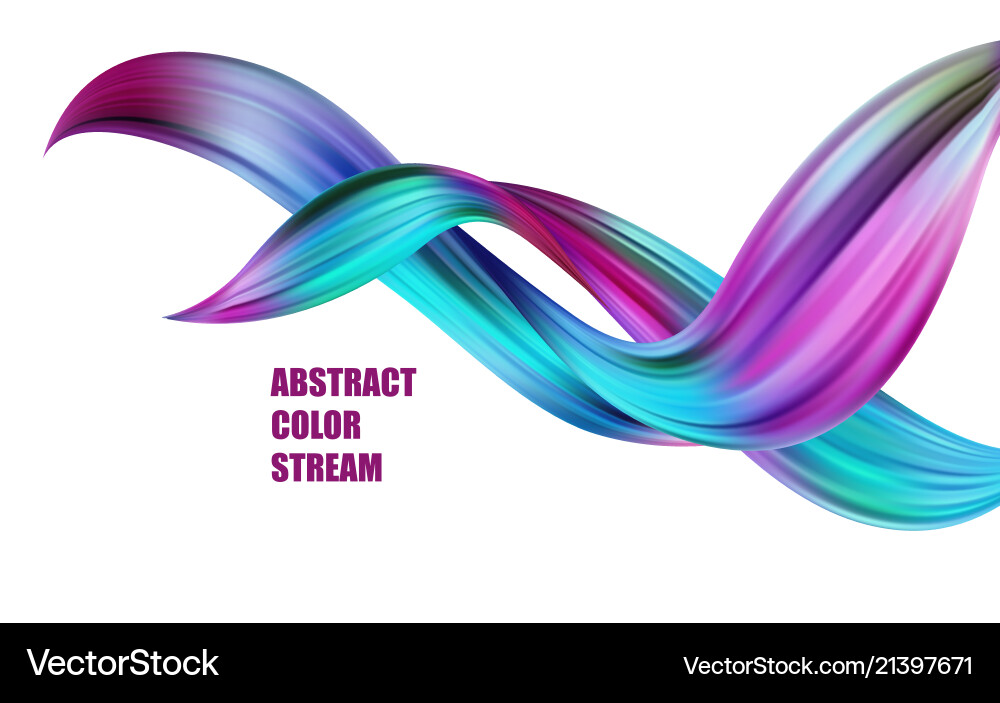 Abstract colorful background color flow Abstract colorful background color flow vector image
