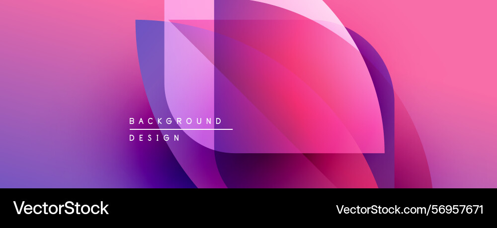 Abstract gradient background overlapping shapes Abstract gradient background overlapping shapes vector image