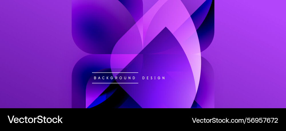 Abstract purple design overlapping shapes create Abstract purple design overlapping shapes create vector image