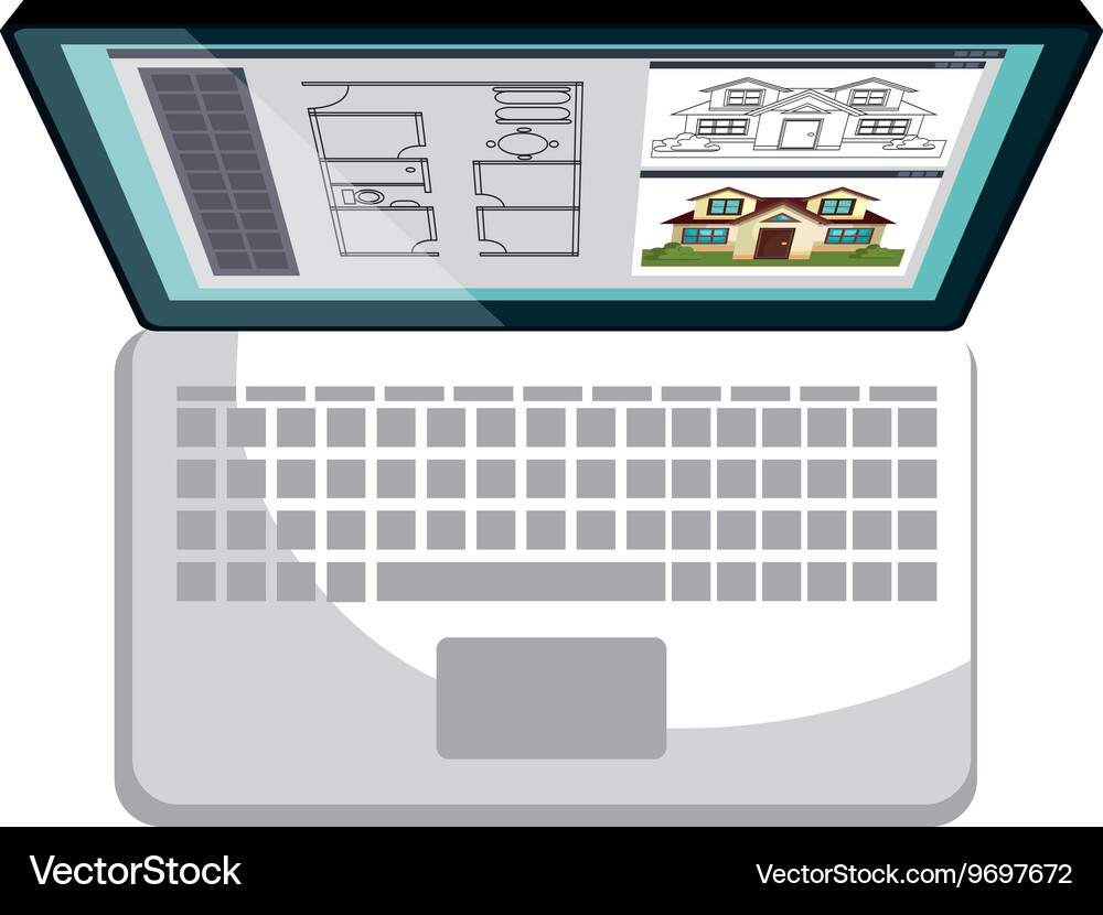 Architecture plans graphi design icon Vector Image
