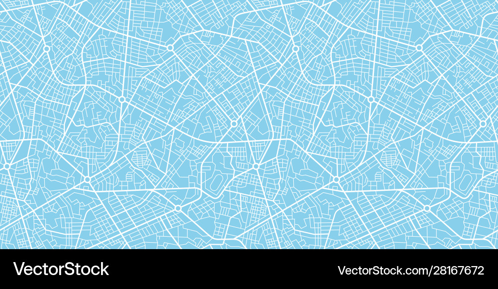Urban city map seamless texture Urban city map seamless texture vector image