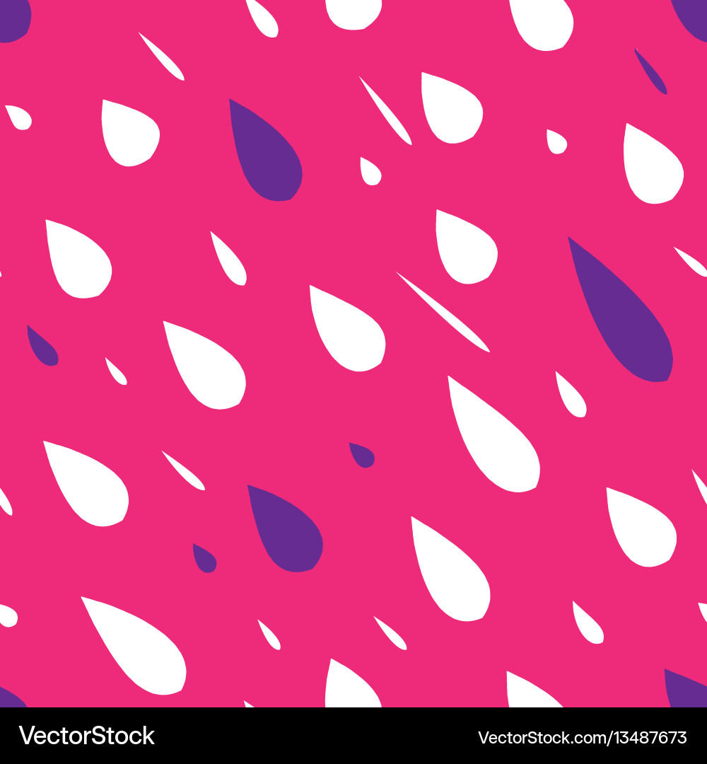 Raindrop Pattern Vector Image