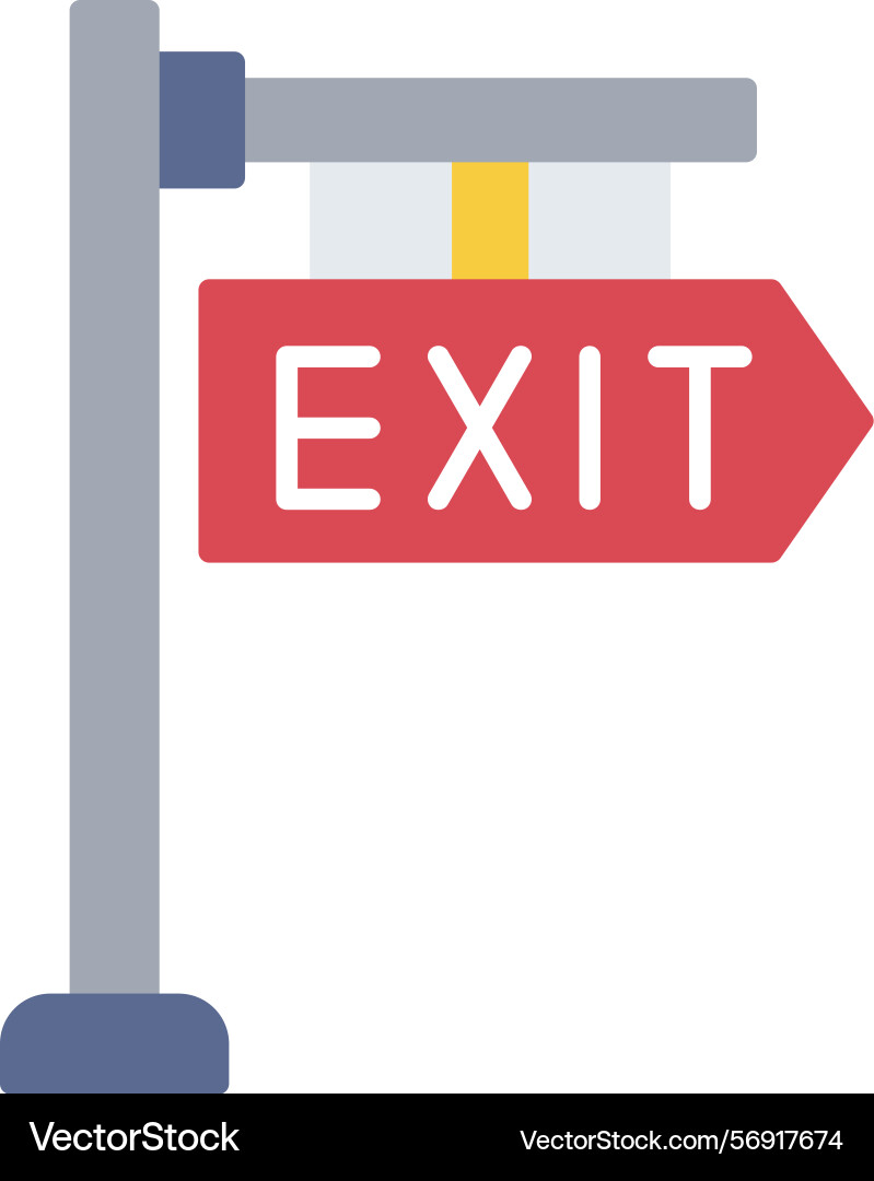 Exit icon Vector Image