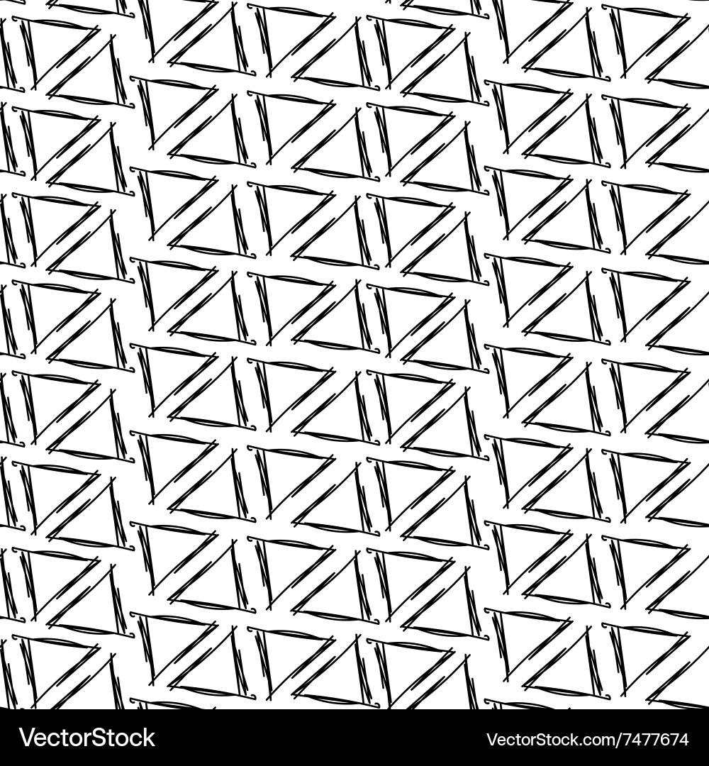 Triangular Ink Pattern vector image