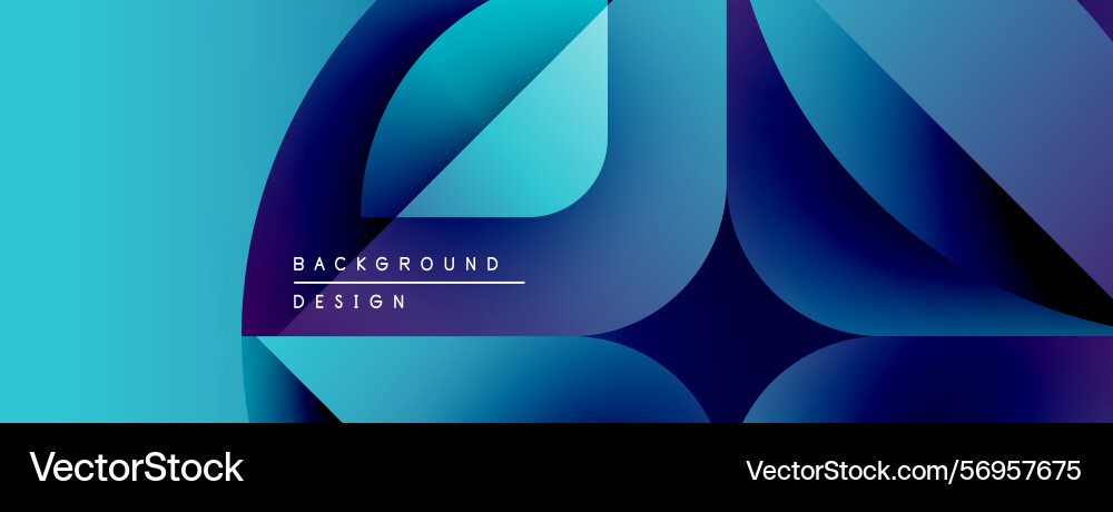 Abstract blue design overlapping layers create Abstract blue design overlapping layers create vector image