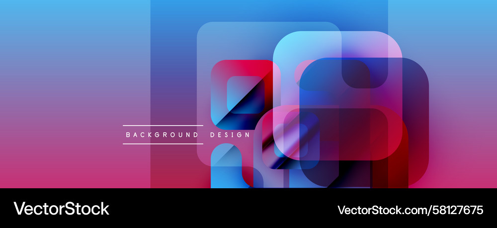 Abstract Geometric Gradient Background Vector Image