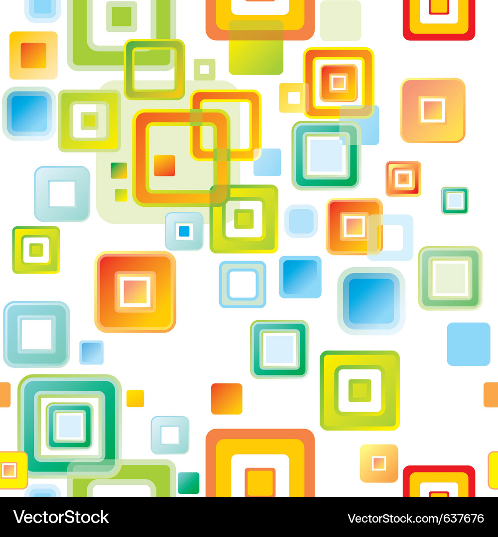 Square pattern Vector Image