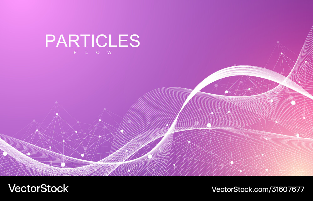 Abstract dynamic motion lines and dots background Abstract dynamic motion lines and dots background Vector Image