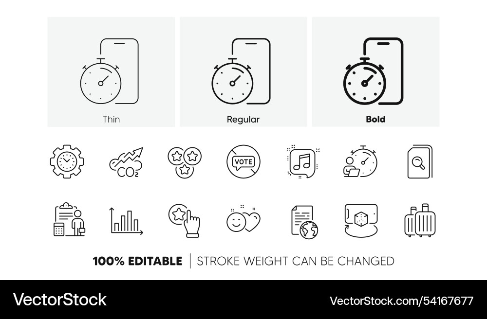 Augmented reality search files and diagram graph vector image