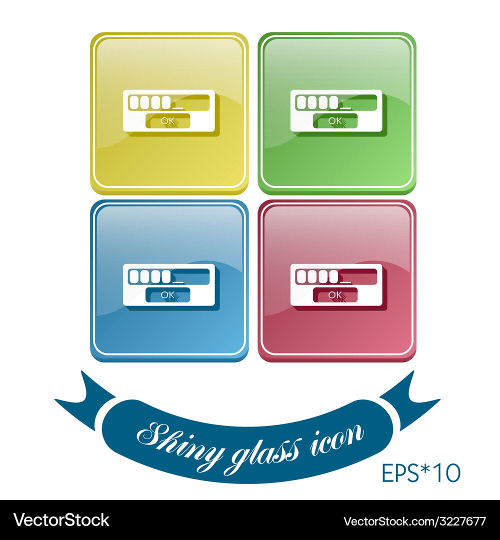 Web-interface Vector Image