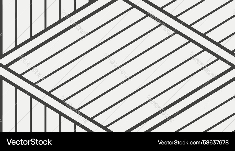 Angular Parallel Line Grid Vector Image