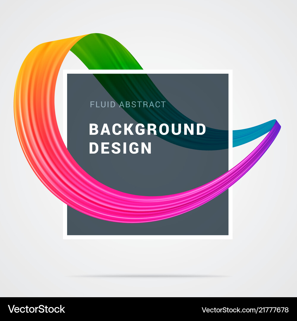 Modern colorful flow abstract background Modern colorful flow abstract background vector image
