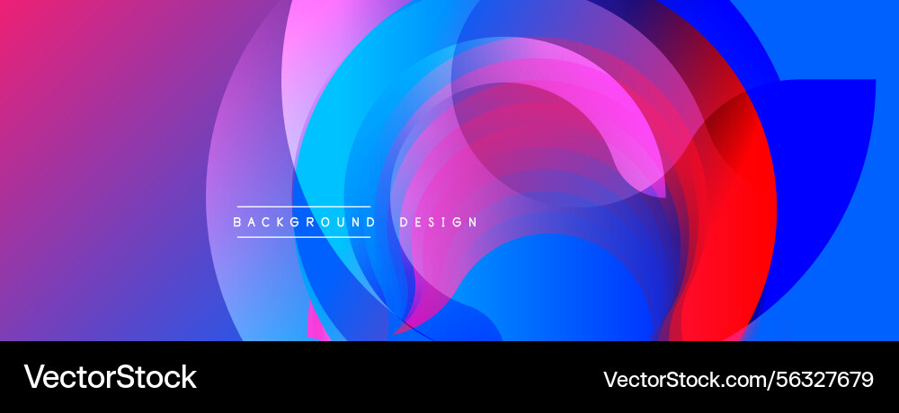 Abstract colorful layers create dynamic circular Abstract colorful layers create dynamic circular Vector Image
