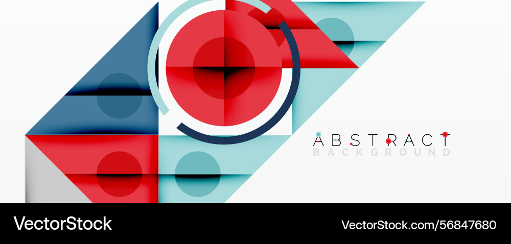 Modern abstract design features overlapping Modern abstract design features overlapping Vector Image