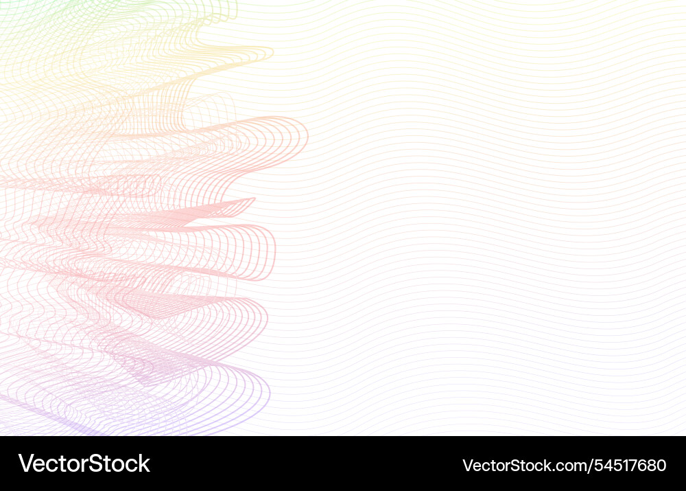 Multicolored watermark pattern ruched net line art Multicolored watermark pattern ruched net line art vector image