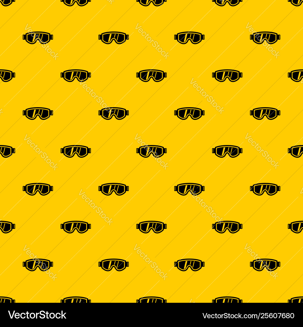 Skiing mask pattern Skiing mask pattern vector image