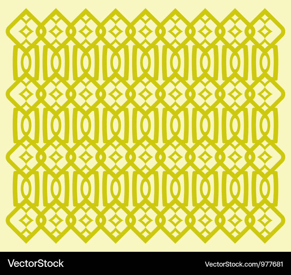 Geometric Trellis Pattern vector image