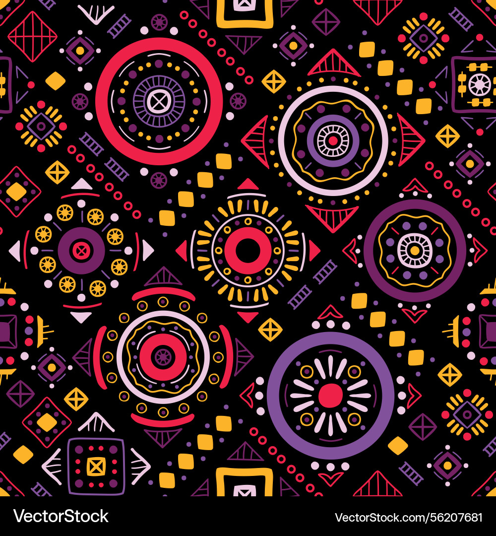 Seamless pattern with geometric shape Seamless pattern with geometric shape vector image