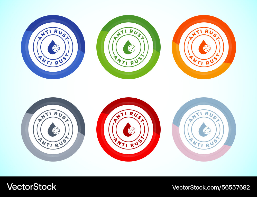 Anti rust icon design oxidation Vector Image
