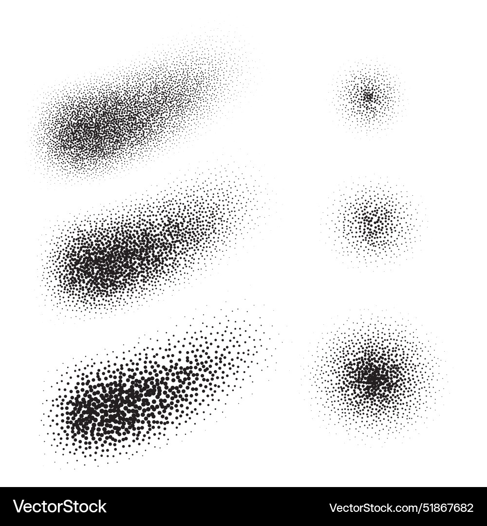Dot background round halftone texture noise Dot background round halftone texture noise vector image