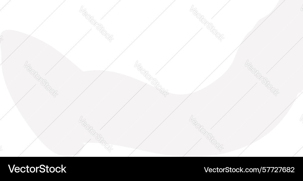 Minimalist abstract fluid shape subtle gradient vector image