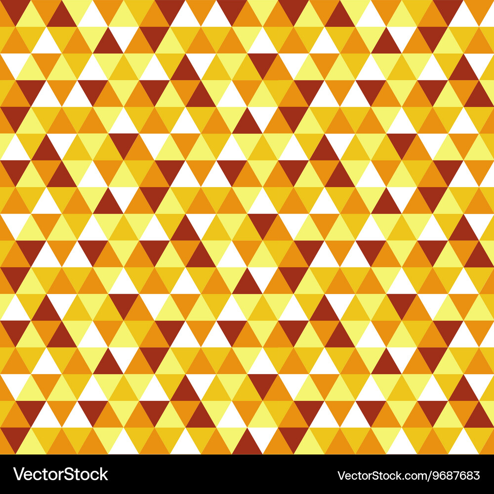 Abstract geometric triangle pattern background Vector Image