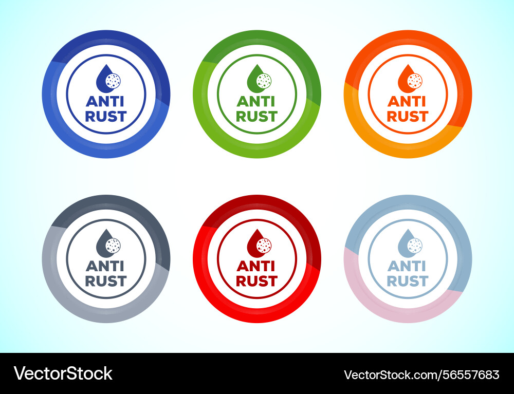 Anti rust icon design oxidation Vector Image