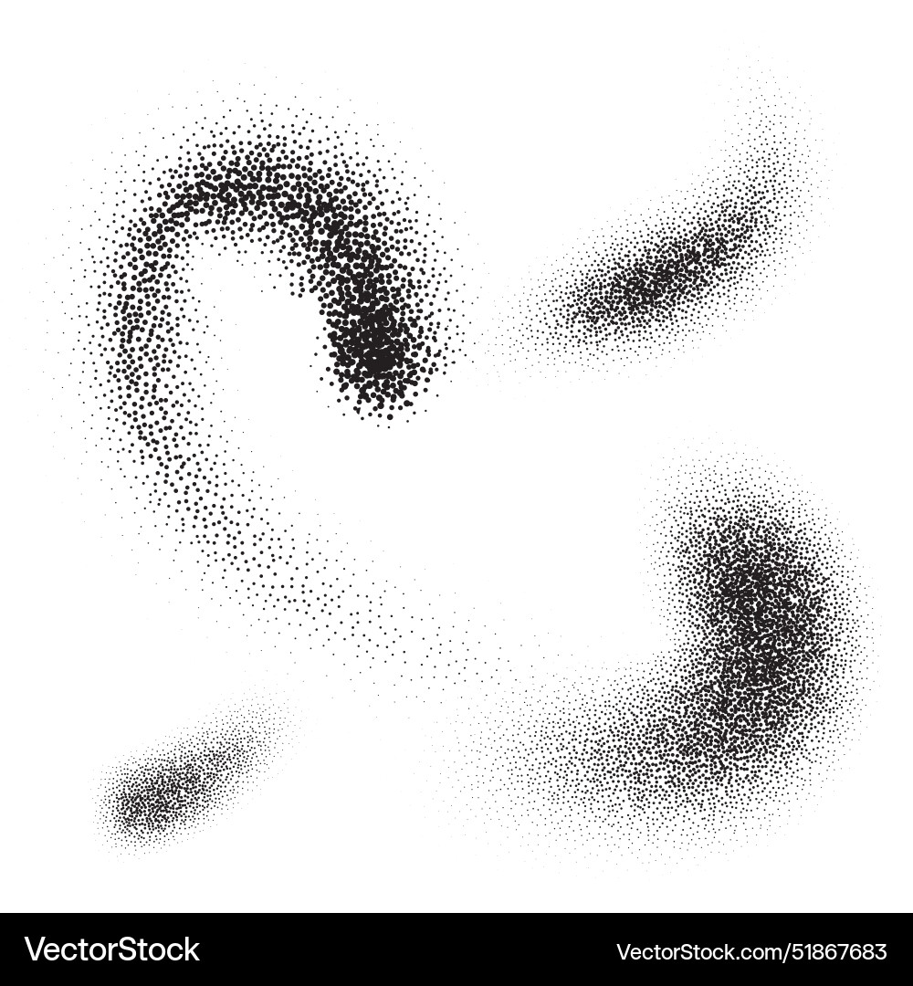 Dot background round halftone texture elements Dot background round halftone texture elements vector image